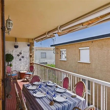 3 Pieces Avec Terrasse A Marseillan-plage - Fr-1-326-858 * マルセイヤン